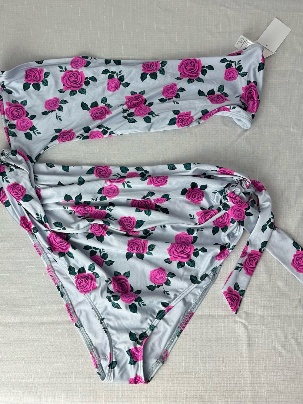 NWT Good American Vintage Rose One Piece Cutout 5XL - Picture 11 of 14